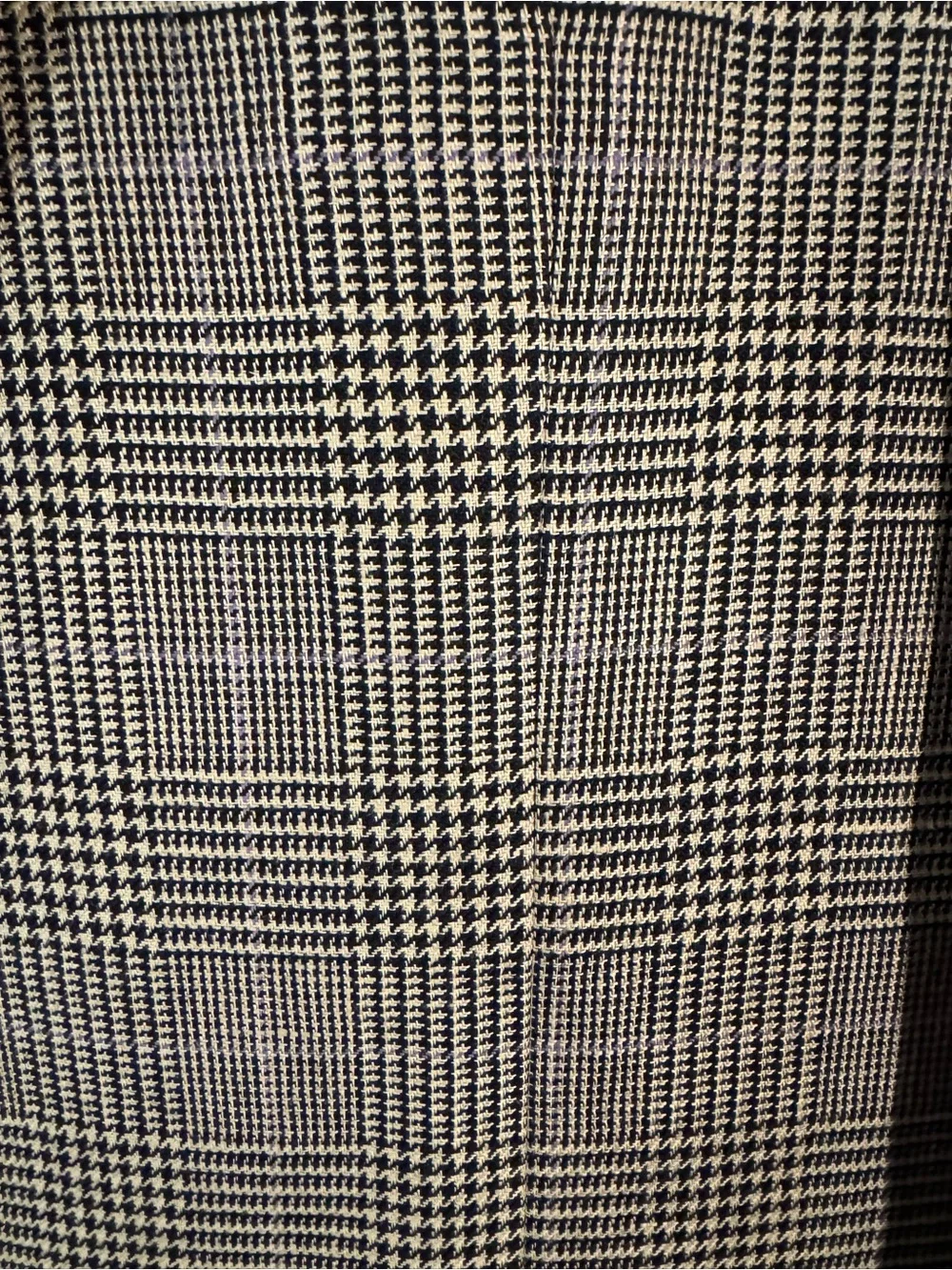 Polo by Ralph Lauren Glen Plaid Sport Coat in White/Black Wool & Flax 42L READ - Picture 2 of 16